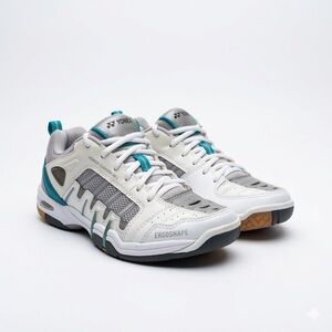 Yonex Power Cushion 99 L badminton Court Shoes White Teal Women's 5.5